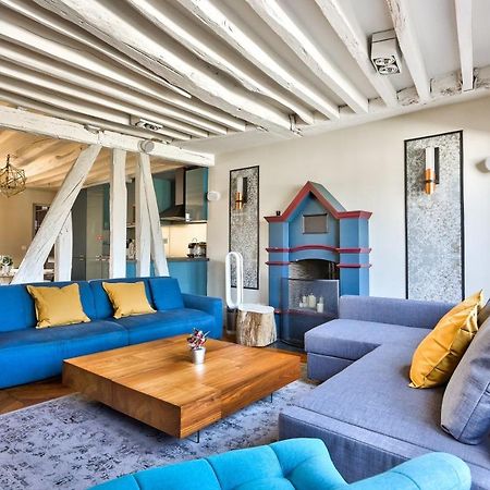 Le Marais Superb Apartment Terrace Paris Free Netflix Exterior foto