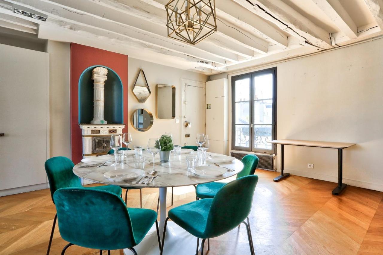 Le Marais Superb Apartment Terrace Paris Free Netflix Exterior foto