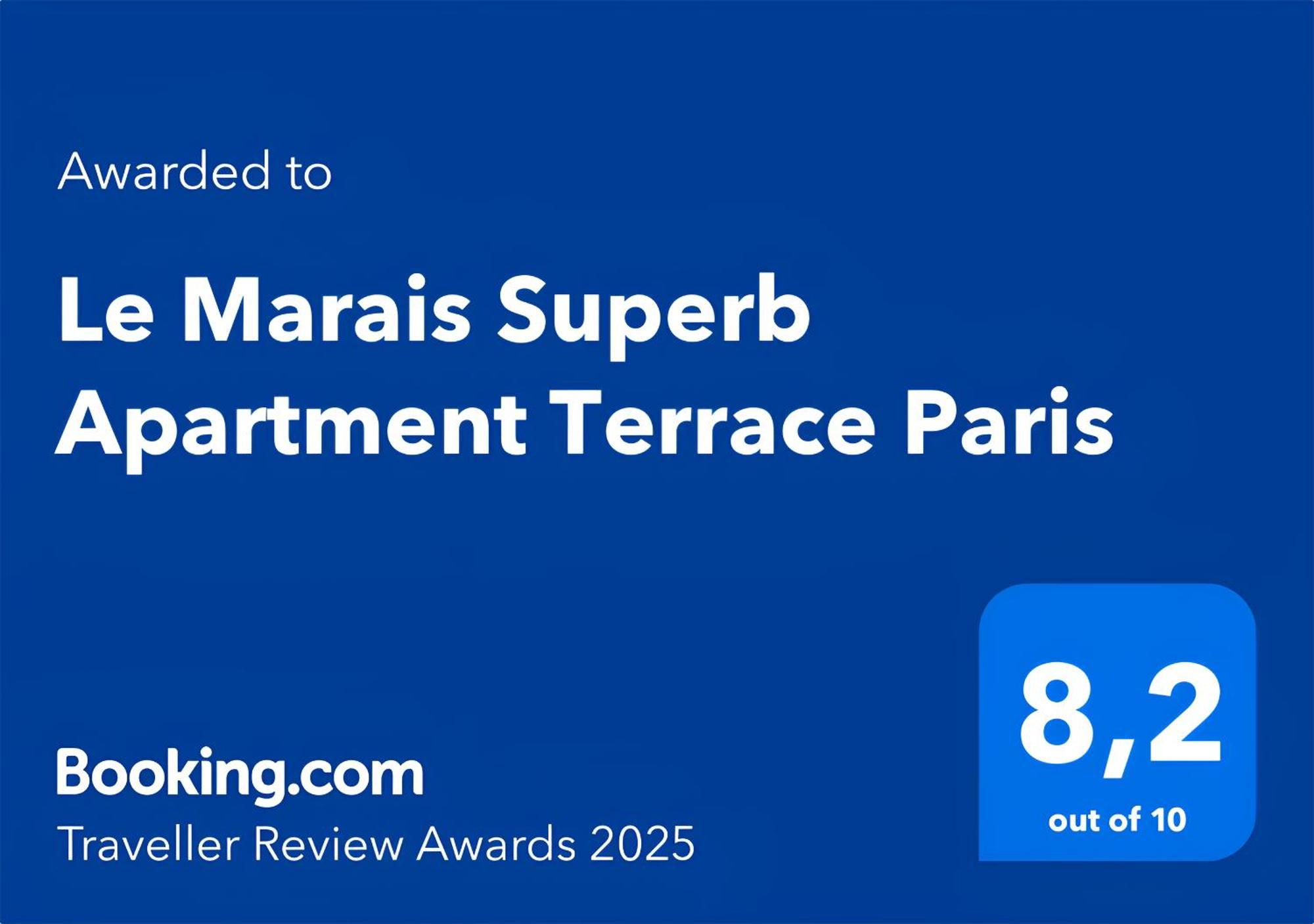 Le Marais Superb Apartment Terrace Paris Free Netflix Exterior foto