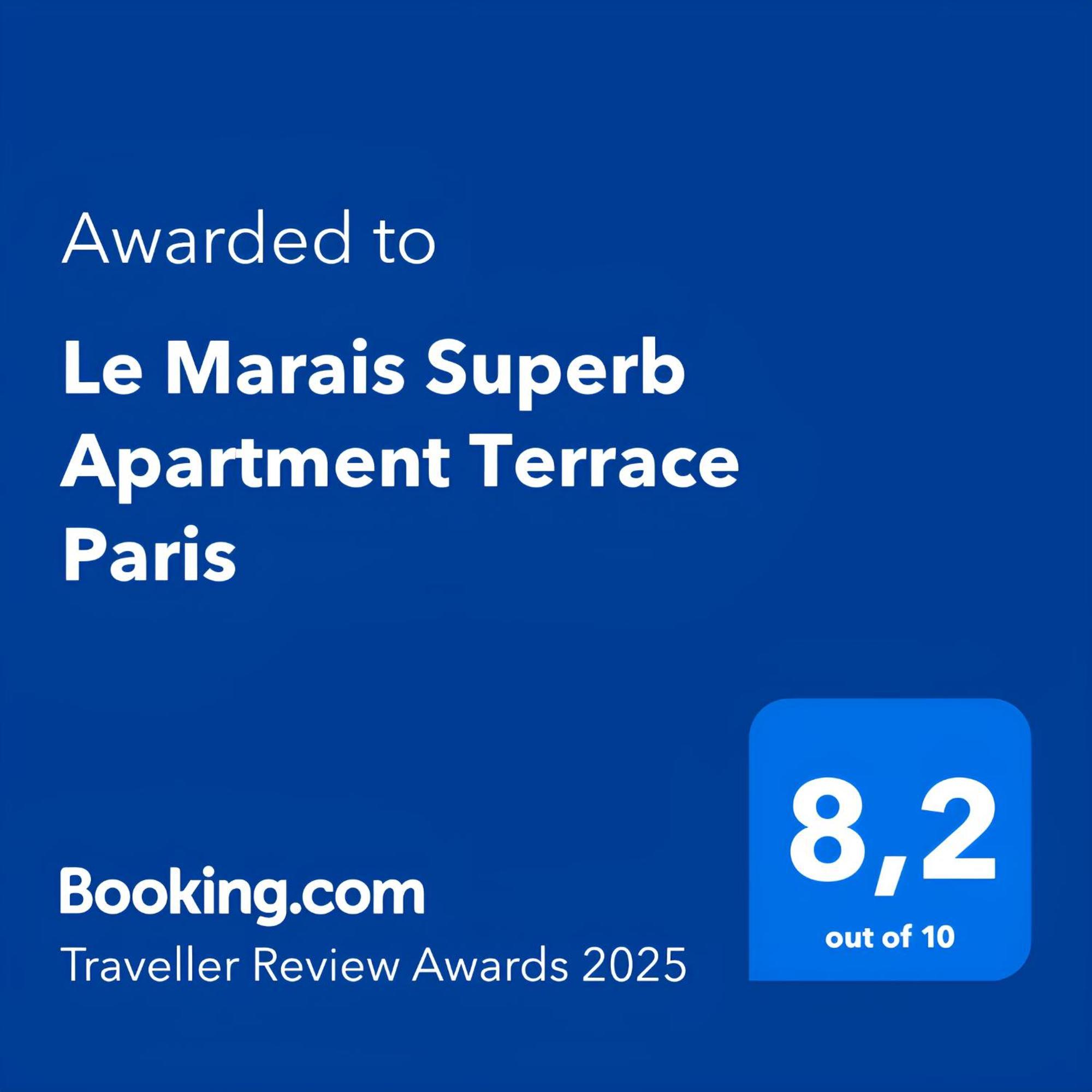 Le Marais Superb Apartment Terrace Paris Free Netflix Exterior foto